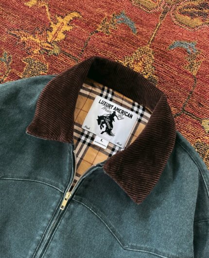 SWEET EMERALD CANVAS JACKET