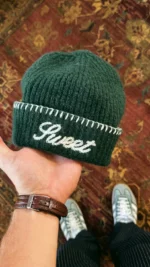 SWEET EMERALD KNIT BEANIE