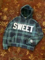 SWEET AGED PLAID GREEN