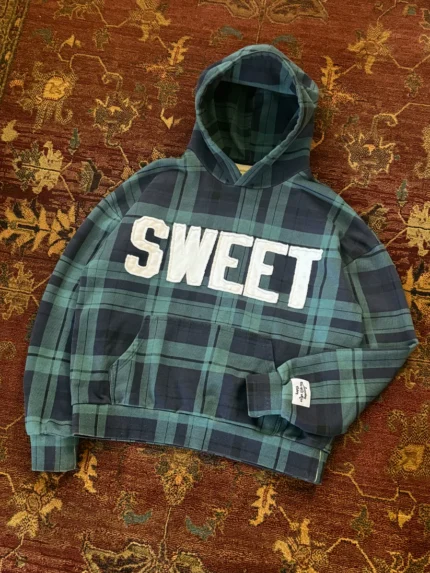 SWEET AGED PLAID GREEN