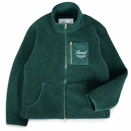 SWEET EMERALD DEEP PILE JACKET