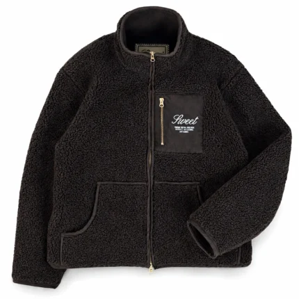 SWEET BROWN DEEP PILE JACKET