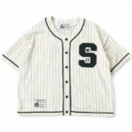 SWEET PINSTRIPE JERSEY - WHITE