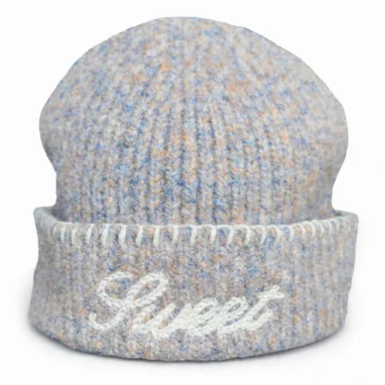 SWEET DUNE BLUE KNIT BEANIE