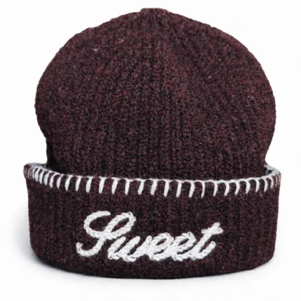 SWEET BACCARA ROSE KNIT BEANIE