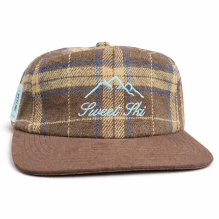 SWEET SKI BROWN PLAID
