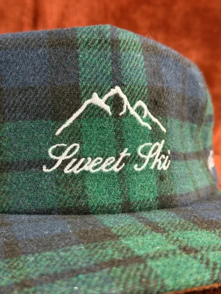 'SWEET SKI GREEN PLAID'